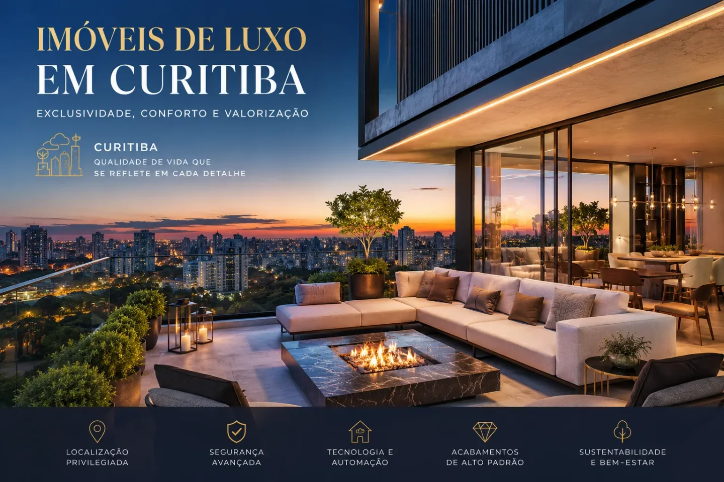 Capa do artigo: Imóveis de luxo em Curitiba