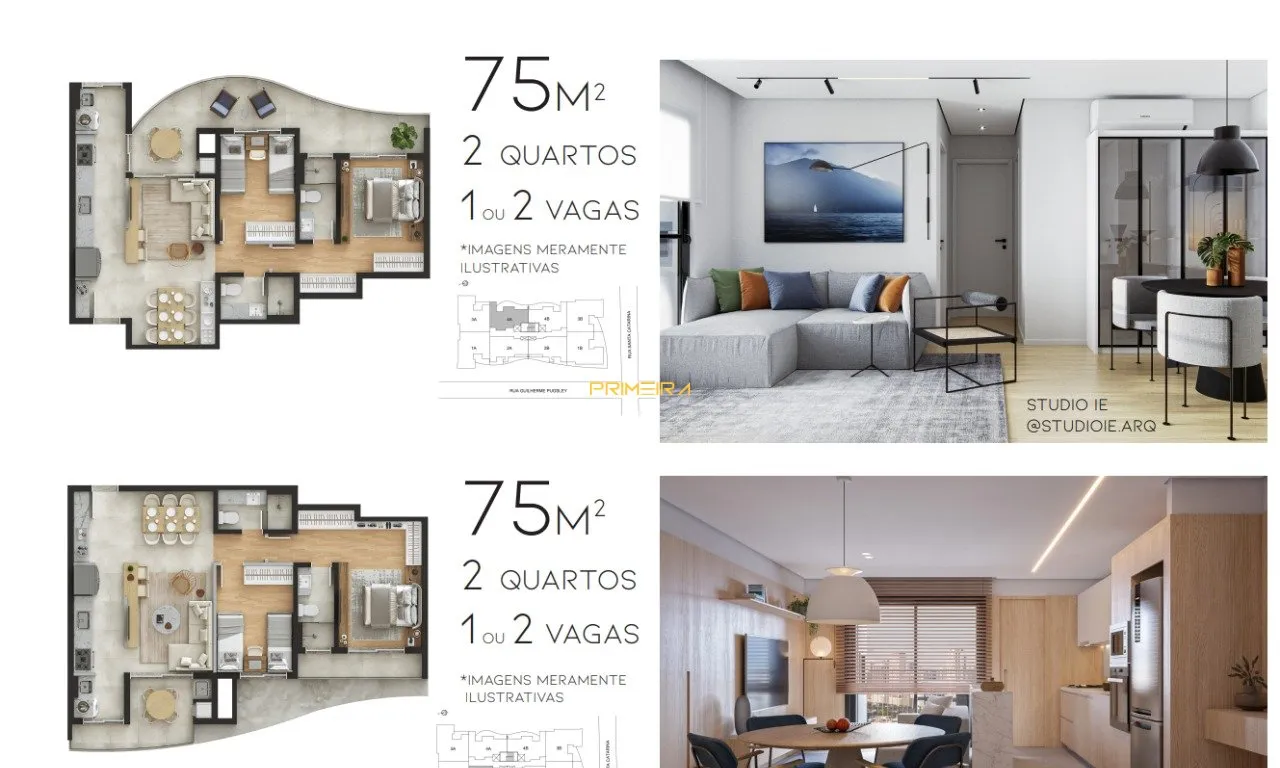 Apartamento 2 quartos à venda em Água Verde, Curitiba/PR, foto 5