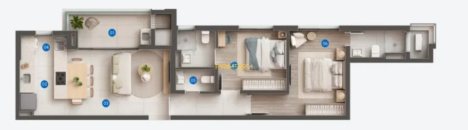 Apartamento 2 quartos à venda em Armação, Penha/SC, foto 2