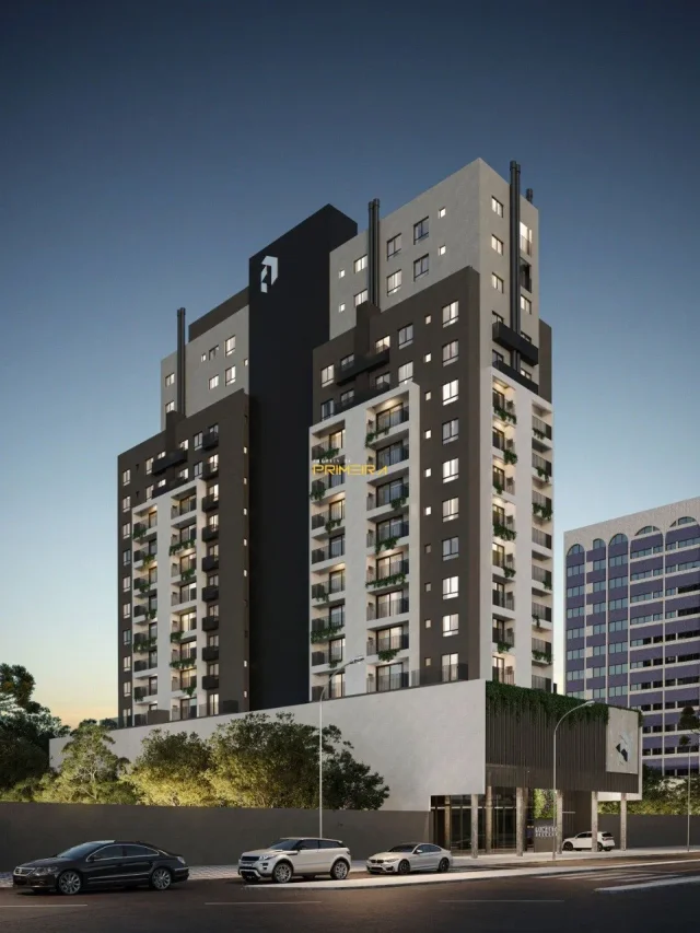 Lunetto - Apto Compacto no Água Verde 25,67m² Priv em Água Verde, Curitiba