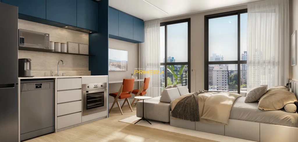 Apartamento 1 quarto à venda em Rebouças, Curitiba/PR, foto 3