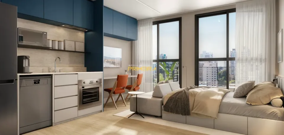 Apartamento 1 quarto à venda em Rebouças, Curitiba/PR, foto 3