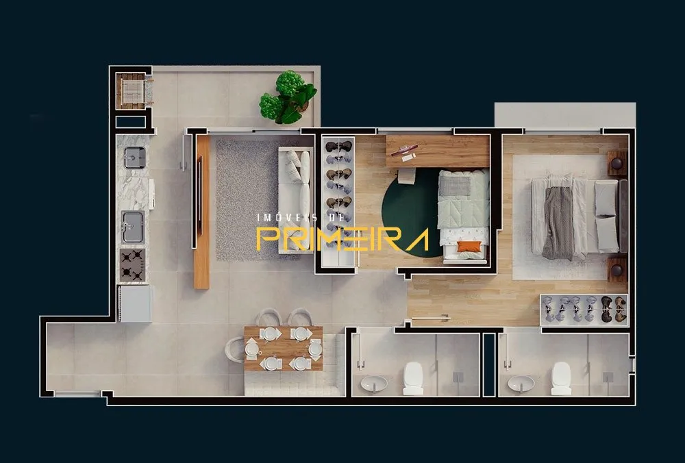 Apartamento 2 quartos à venda em Fazendinha, Itajaí/SC, foto 2