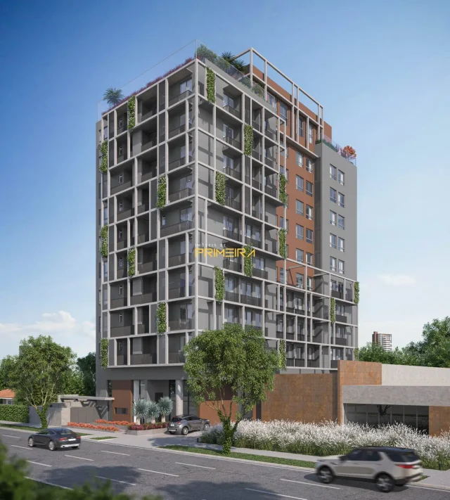 Apartamento de 32m² - Hall Design em Centro Cívico, Curitiba