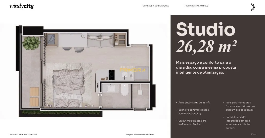 Studio 1 quarto à venda em Rebouças, Curitiba/PR, foto 26