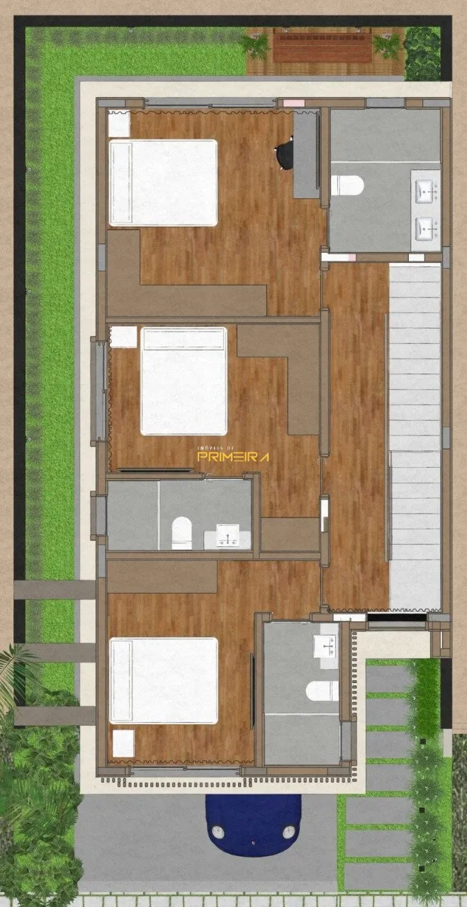 Casa em Condomínio 3 quartos à venda em Santa Cândida, Curitiba/PR, foto 3