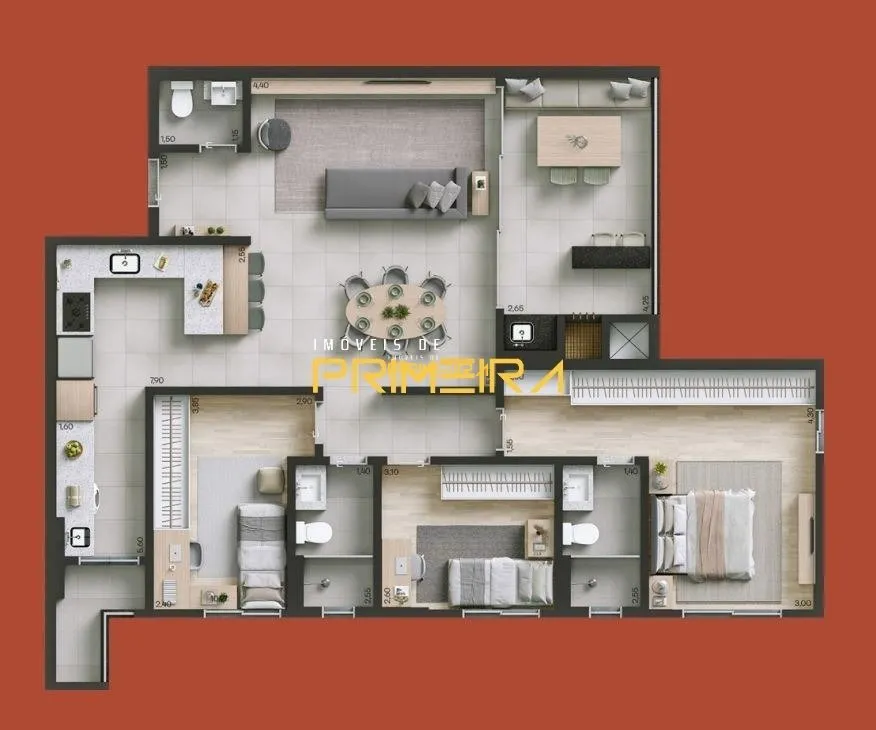 Apartamento 3 quartos à venda em Alto da Rua XV, Curitiba/PR, foto 23