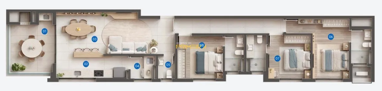 Apartamento 3 quartos à venda em Armação, Penha/SC, foto 2