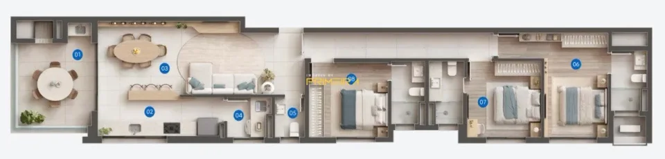 Apartamento 3 quartos à venda em Armação, Penha/SC, foto 2