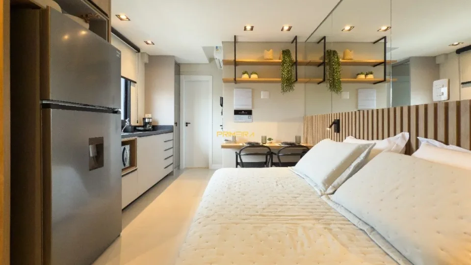 Apartamento 1 quarto à venda em Mercês, Curitiba/PR, foto 2