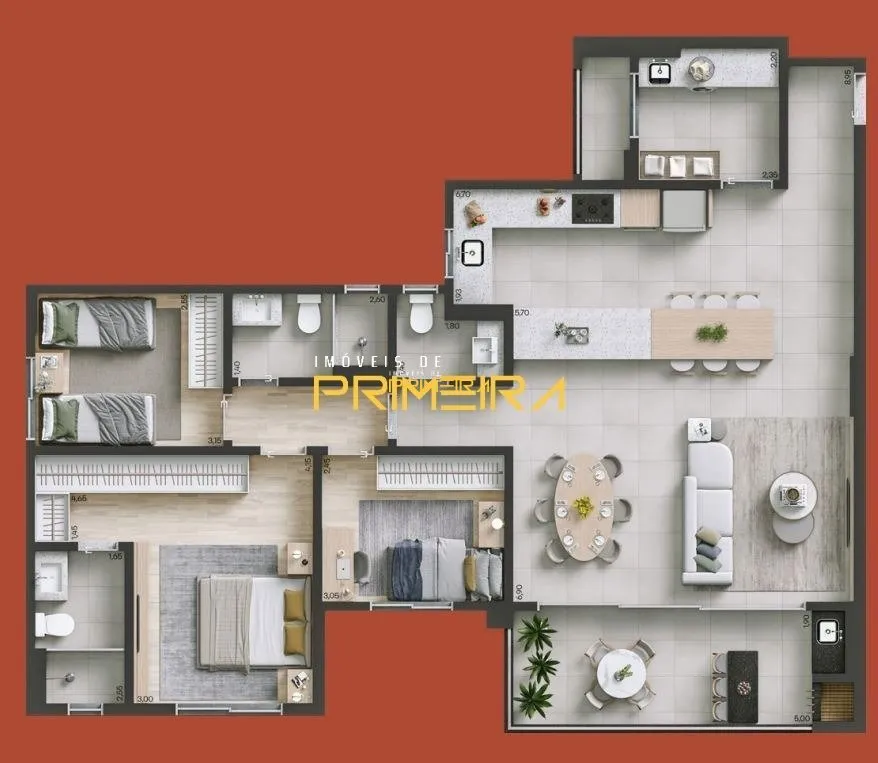 Apartamento 3 quartos à venda em Alto da Rua XV, Curitiba/PR, foto 5