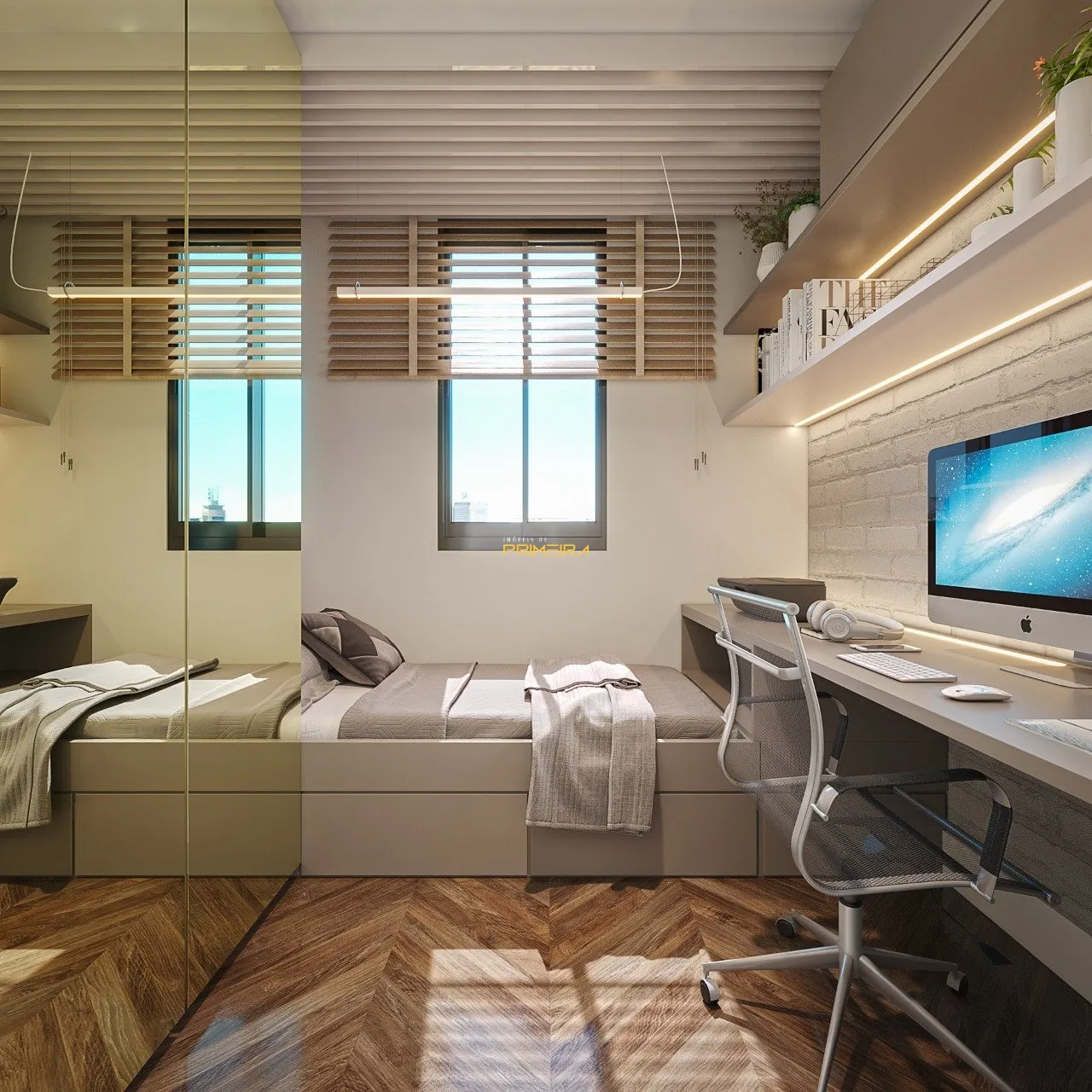 Apartamento 1 quarto à venda em Portão, Curitiba/PR, foto 21