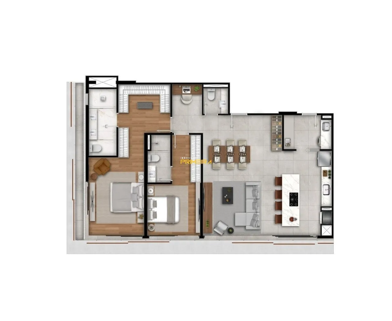 Apartamento 3 quartos à venda em Bigorrilho, Curitiba/PR, foto 8