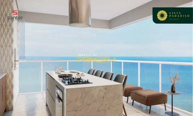 Apartamento 3 suítes, 130m do mar - Penha - SC