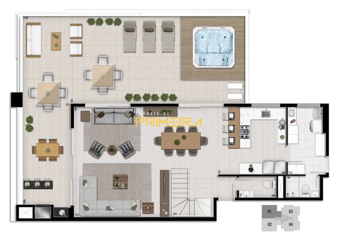 Condomínio Aventus Residences em Champagnat, Curitiba, foto 19