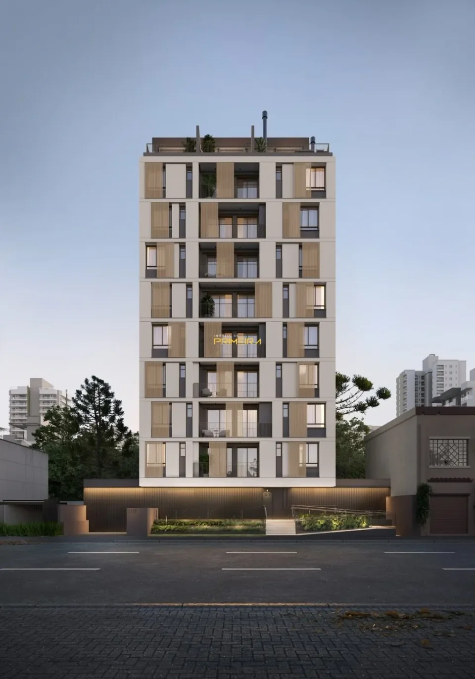 Apartamento 1 quarto à venda em Mercês, Curitiba/PR, foto 2