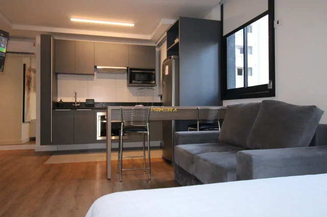 Apartamento 29m² no Centro - New Life em Centro, Curitiba