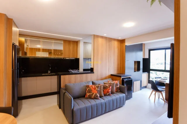 Apartamento mobiliado 2 suítes, 2 vagas - Itapema