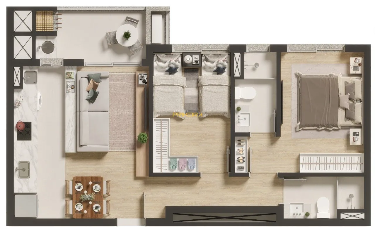 Apartamento 2 quartos à venda em Balneário Piçarras, Balneário Piçarras/SC, foto 19