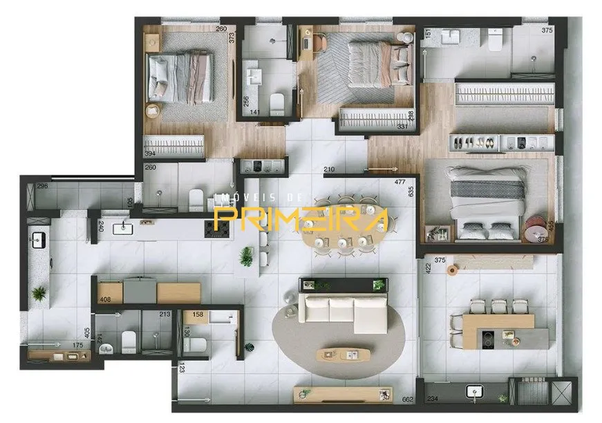 Apartamento 3 quartos à venda em Ahú, Curitiba/PR, foto 4