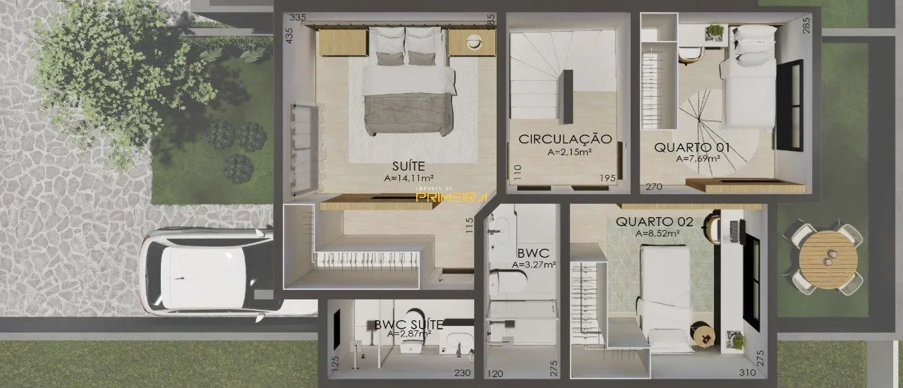 Casa em Condomínio 3 quartos à venda em Xaxim, Curitiba/PR, foto 6