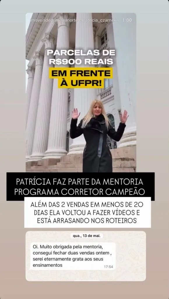 Prova social em imagem