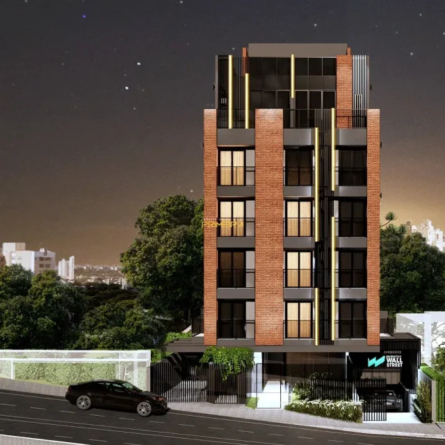 Studio com sacada no Alto da Glória | 19m² em Alto da Glória, Curitiba
