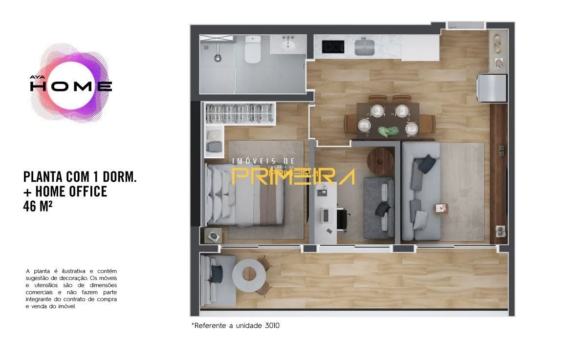 Apartamento 1 quarto à venda em Centro, Curitiba/PR, foto 28