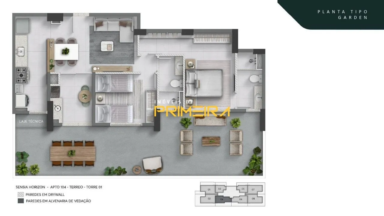 Apartamento 3 quartos à venda em Boa Vista, Curitiba/PR, foto 12