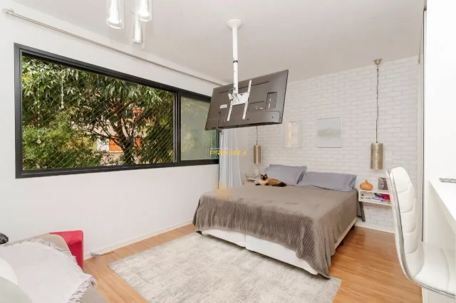Studio mobiliado 31m² no Alto da Glória em Alto da Glória, Curitiba