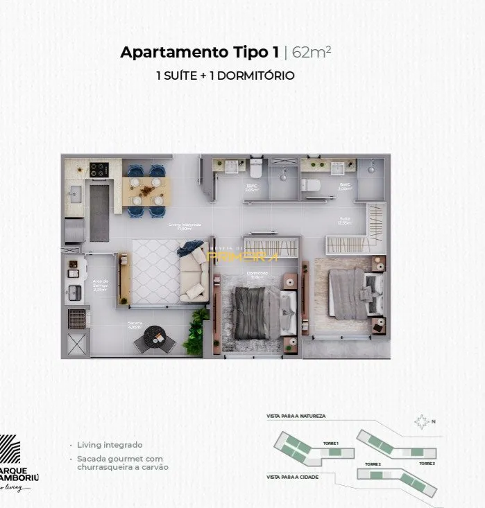 Apartamento 2 quartos à venda em Tabuleiro, Camboriú/SC, foto 9