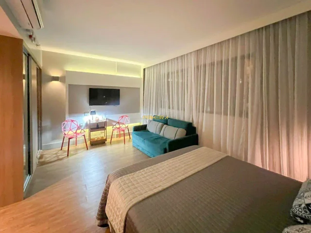 Studio com 35m² no Batel em Batel, Curitiba