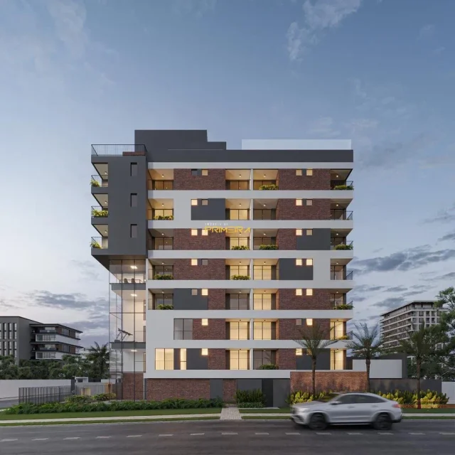 New England - Studio de 22m² em Novo Mundo, Curitiba