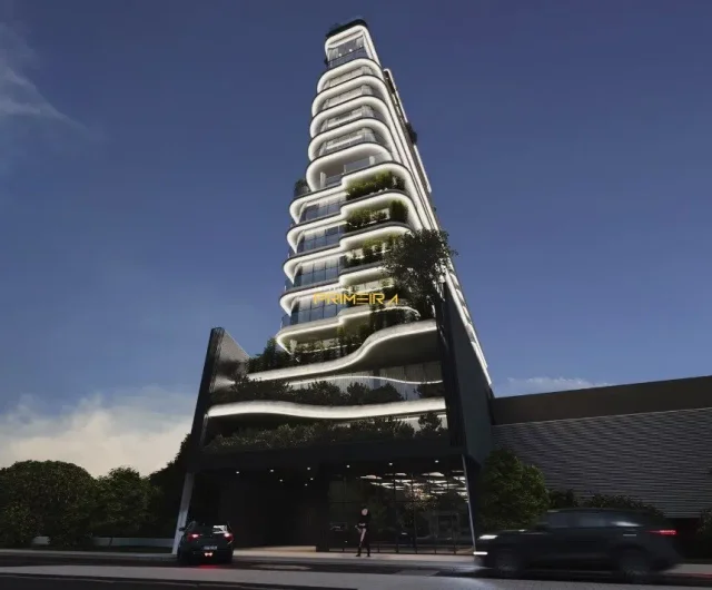 Studio no Água Verde com 24m² em Água Verde, Curitiba