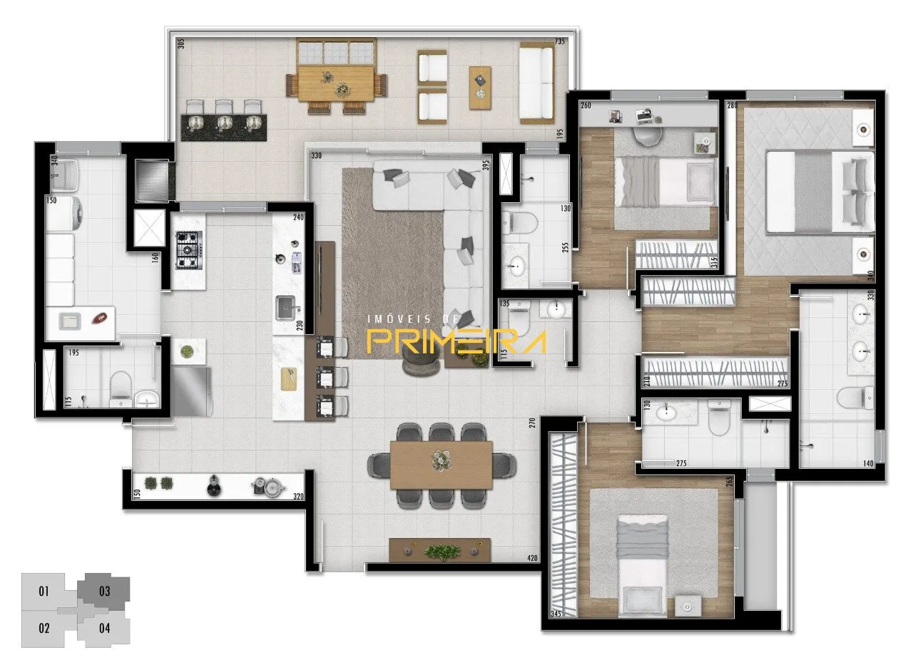 Condomínio Aventus Residences em Champagnat, Curitiba, foto 20