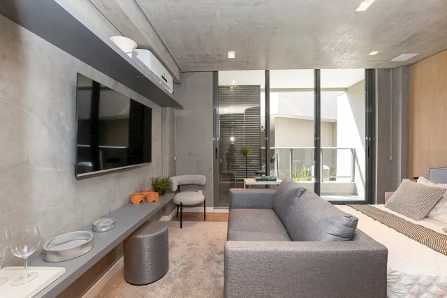 Loft com varanda no Barigui | Reserva Lago em Campina do Siqueira, Curitiba