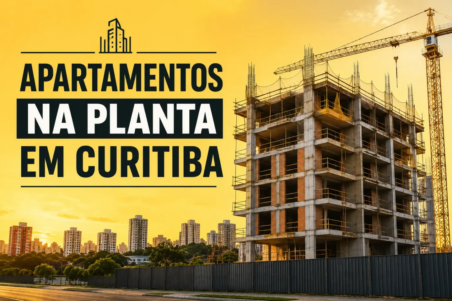 Capa do artigo: Apartamentos na planta em Curitiba: por que essa opção está em alta?