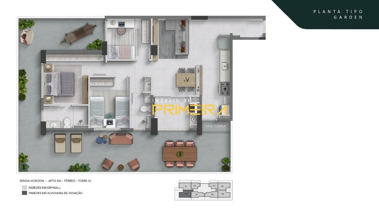 Apartamento 2 quartos à venda em Boa Vista, Curitiba/PR, foto 21