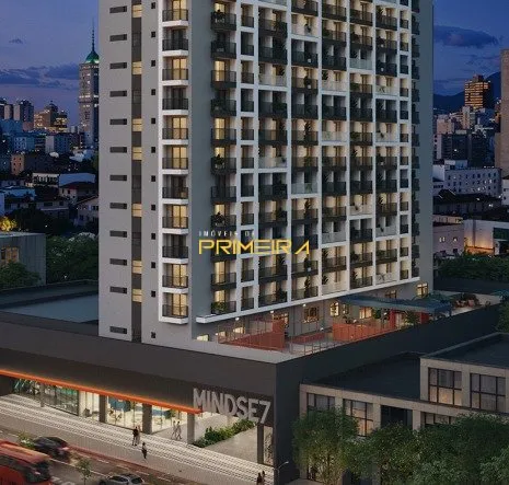 Apartamento de 1 quarto no Mindse7 em Centro, Curitiba