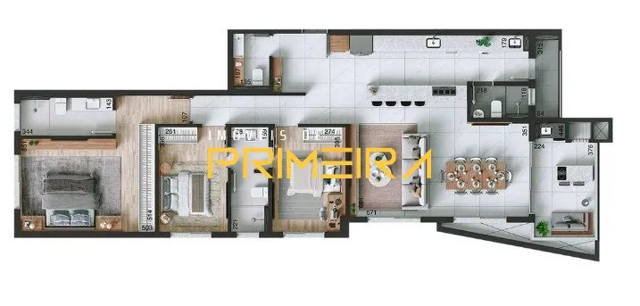 Apartamento 3 quartos à venda em Ahú, Curitiba/PR, foto 3