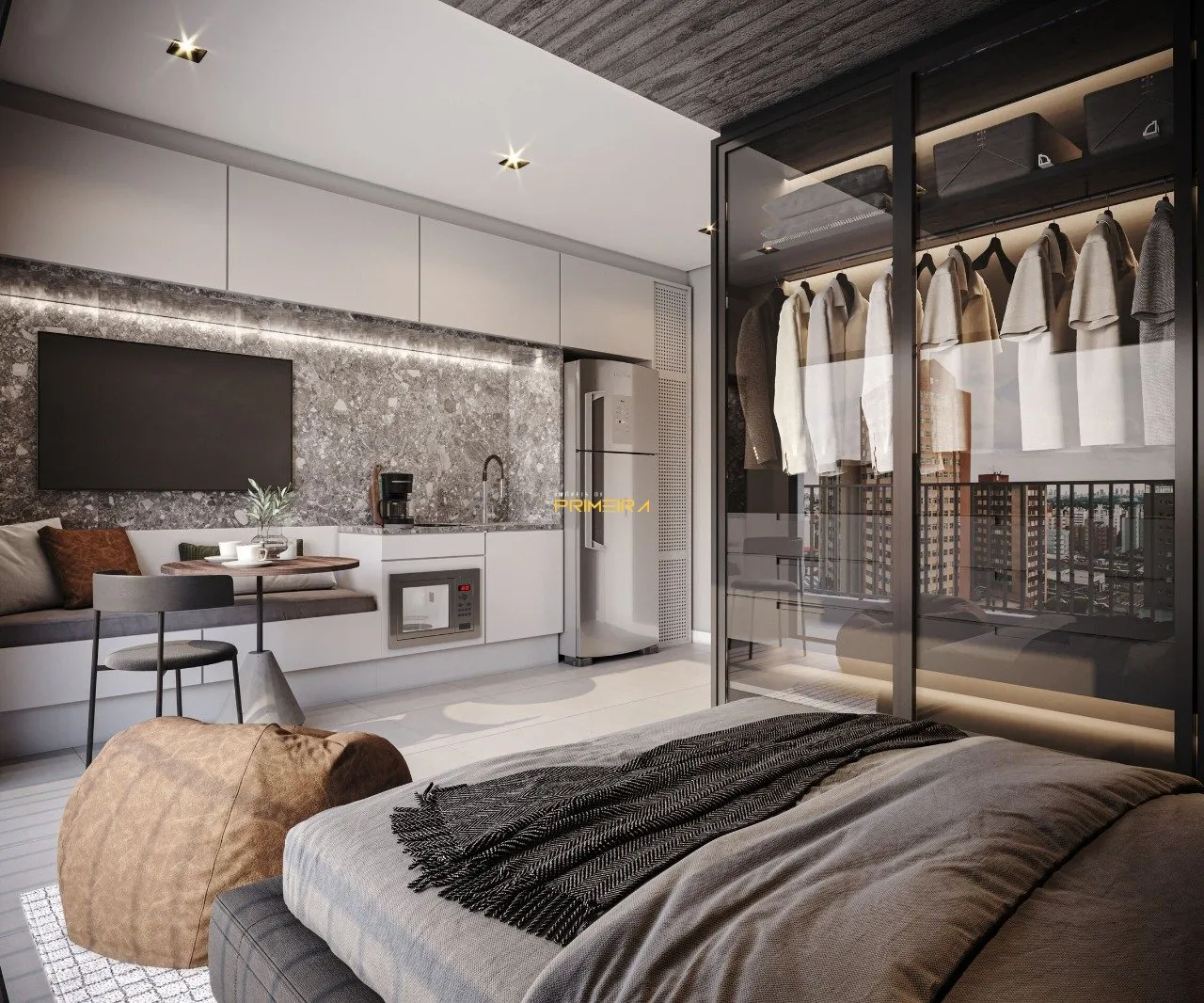 Apartamento 1 quarto à venda em Água Verde, Curitiba/PR, foto 5