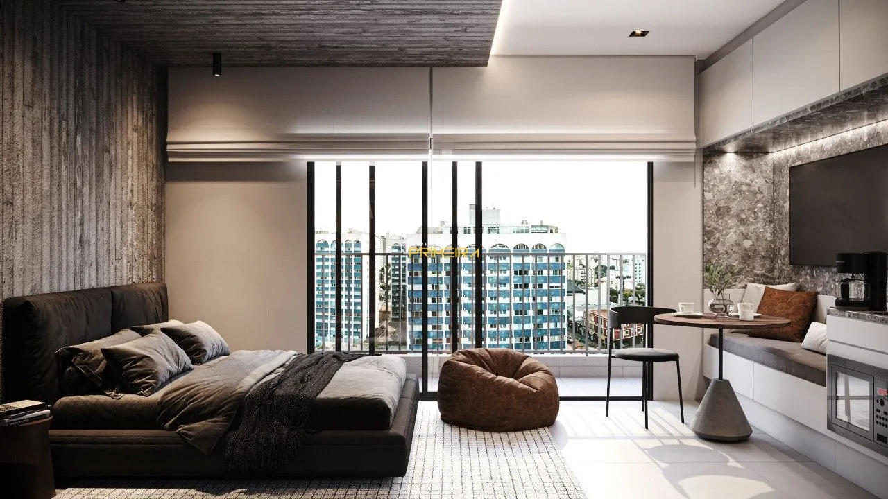 Apartamento 1 quarto à venda em Água Verde, Curitiba/PR, foto 6