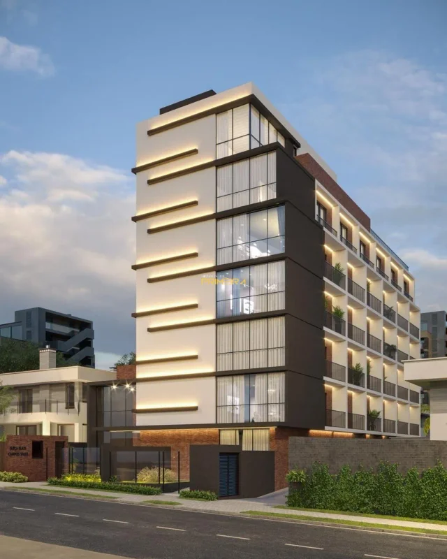 Studio no Smart Campos Sales - Alto da Glória em Alto da Glória, Curitiba