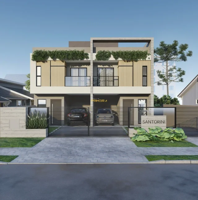 Santorini - Casa em condomínio com 03 dormitórios em Xaxim, Curitiba