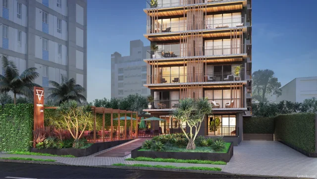 Temple Batel: Apartamentos de 1 Quarto no Batel em Batel, Curitiba