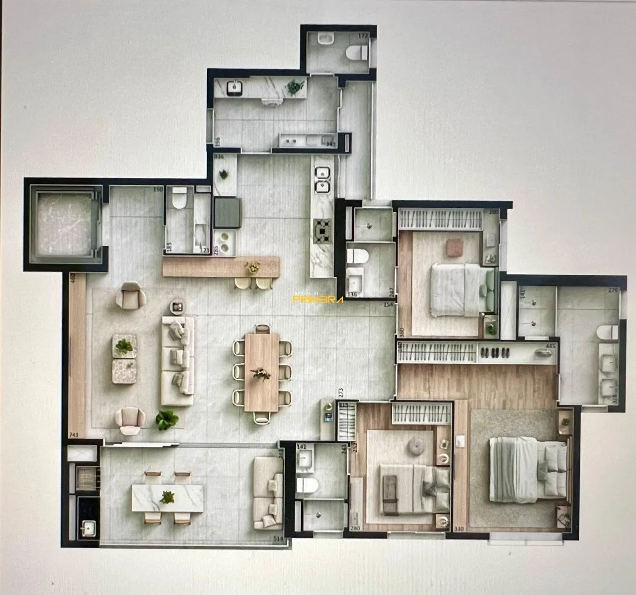 Apartamento 3 quartos à venda em Ecoville, Curitiba/PR, foto 6