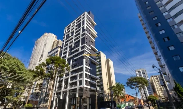 Apartamento 1 quarto mobiliado - no Água Verde em Água Verde, Curitiba