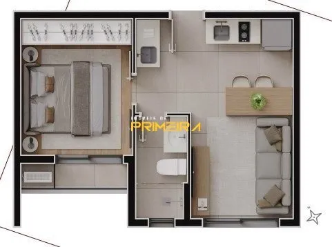 Apartamento 2 quartos à venda em Bacacheri, Curitiba/PR, foto 4