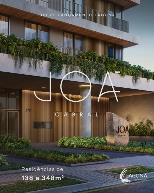 Apartamento Garden com 3 suítes no Cabral em Cabral, Curitiba