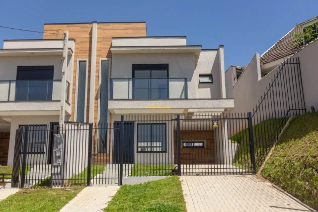 Sobrado novo 3 quartos, Atuba Curitiba em Atuba, Curitiba